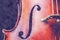 Wet watercolor classical violin fade abstract wet wash close up music