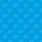 Wet wipe pack pattern vector seamless blue