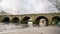 Wetherby Bridge, which spans the River Wharfe, North Yorkshire, England, UK