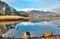 Wetherlam Mountain And Elter Water Lake