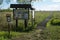 Wetland area in Biebrza National Park in eastern Poland