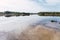 Wetland view in Es Trenc natural park, Majorca