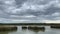 Wetlands in Argenta, in the Po river Comacchio valley, Italy