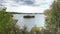 Wetlands in Argenta, in the Po river Comacchio valley, Italy