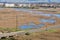 Wetlands in Don Edwards wildlife refuge, Fremont, San Francisco bay area, California