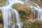 Wetlands in Spain. Waterfall in Ruidera. Albacete Ciudad Real