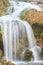 Wetlands in Spain. Waterfall in Ruidera. Albacete Ciudad Real