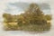 Wetley Moor. Autumn, fall digital watercolor painting