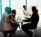 Weve gotta pick it up. a businesswoman giving a whiteboard presentation to a group of colleagues in a boardroom.