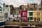 Weymouth Harbour buildings, Weymouth, Dorset, Street scene