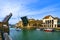 Weymouth lifting bridge and quayside