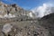 Whakaari or White Island moon landscape in New Zealand