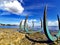 Whale Bone Statue @ Kurnell area, which is at the southern headland of Kamay Botany Bay National Park, near Cronulla