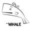 Whale - Outline Fish