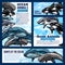 Whale and shark ocean animal banners