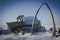 Whalebone Arch of Barrow Alaska