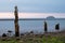 Wharf Posts Remain From The Tall Ship Building Industry In Nova Scotia