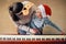 What awesome Christmas memories are made of. Shot of an adorable little boy playing the piano with his mother at