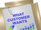 What Customer Wants concept