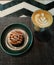 What a great pair combination for coffee time. A warm cinnamon rolls and the hot cappuccino