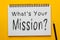 What`s Your Mission