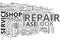 What To Look For In An Auto Repair Shopword Cloud