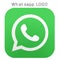 WhatsApp logo with vector Ai file. Squared colored