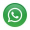 Whatsapp social media icon button