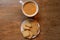 wheat biscuits also called food cracker famous as chai biscuit in india and pakistan served with tea mostly displayed in plate wit