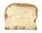 Wheat bread with mayonnaise and margarine