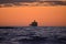 Wheat Carrying Ship at Anchor Western Australia Midwest Coast