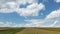 Wheat. Cloud. Hills. Harvest. Field. Sky