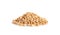 Wheat Grains, Barley Pile, Dry Cereal Seeds, Wheat Grains Heap on White