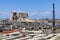 Wheat Silos next to the massive blast/explosion site at Beirut Port.