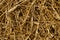 Wheat straw pile texture.