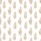 Wheats seamless fabric design seamless pattern background