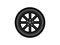 Wheel Black Disc. Vector design.