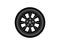 Wheel Black Disc. Vector design. White background