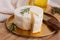 Wheel of brazilian traditional cheese Minas