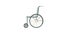 Wheel Chair icon animation for medical motion graphics
