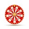 Wheel Of Fortune lottery luck illustration. Casino game of chance. Win fortune roulette. Gamble chance leisure