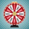 Wheel of Fortune, Lucky background. Vector Illustration