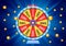 Wheel of Fortune, Lucky background. Vector Illustration