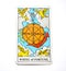 Wheel of Fortune Tarot Card Growth Abundance Good omen