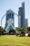 The Wheel of Surfers Paradise located on the top of the Transit Centre