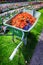 Wheelbarrow full of tulip pestles