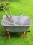 Wheelbarrow with tools