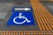Wheelchair access sign