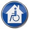Wheelchair and handicapped accessible house