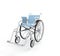 Wheelchair isolated on white background